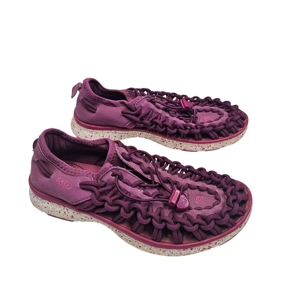 Keen Girl's Uneek‎ 2 Sandals Size 3 US Purple Pink Comfortable Outdoor Footwear